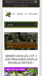 Mobile Screenshot of lesjardinsdecassandre.com